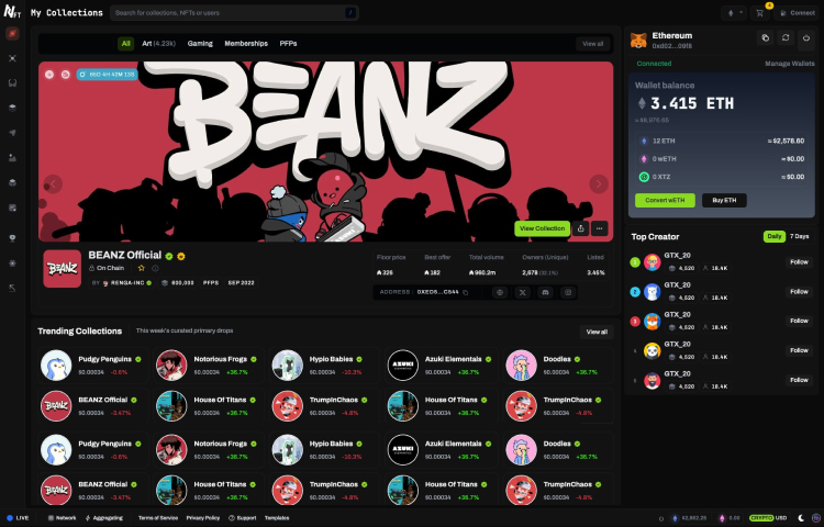 NFT Marketplace Template